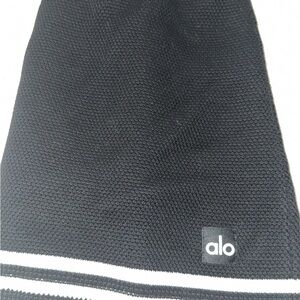 Alo Black Knit Tennis Skort